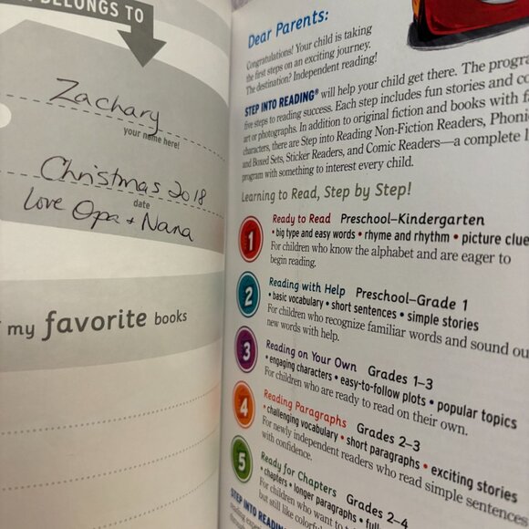 Disney Kids Level 3 Step into Reading Books (SKU: 168MI) - Picture 5 of 7